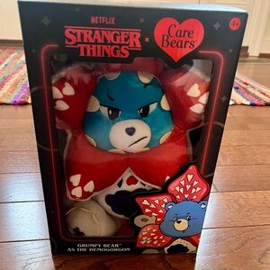 Stranger Things x Care Bear Grumpy Bear as DEMOGORGON plush limited edition NEW